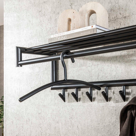 Clothes Hanger Gunmetal Round Tube 45 cm 