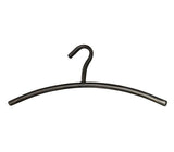 Wardrobe Hanger Metal Black Set of 6