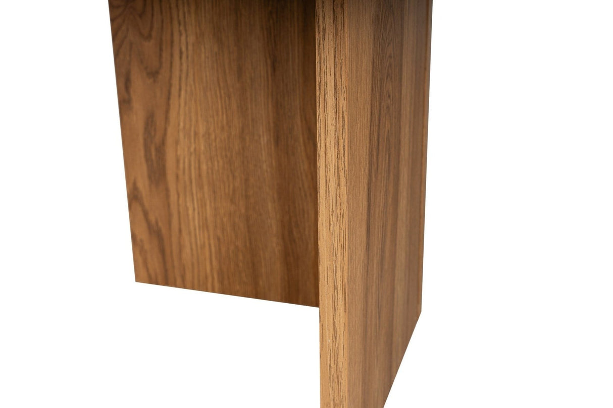Oval Coffee Table Wood Look - 120x60 