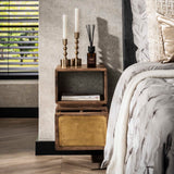 Solano Nightstand 1 drawer Solid mango sand 