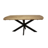 Extendable dining table Mack Danish Oval Acaciahout 175-275x90 cm