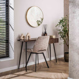 Dressing Table Elin - Solid Acacia Drift Brown 120 cm 