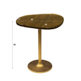Side table Aurora M - Antique Gold 50x55 cm 