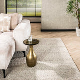 Side Table Drop S - Antique Gold - 30x30x45 cm 