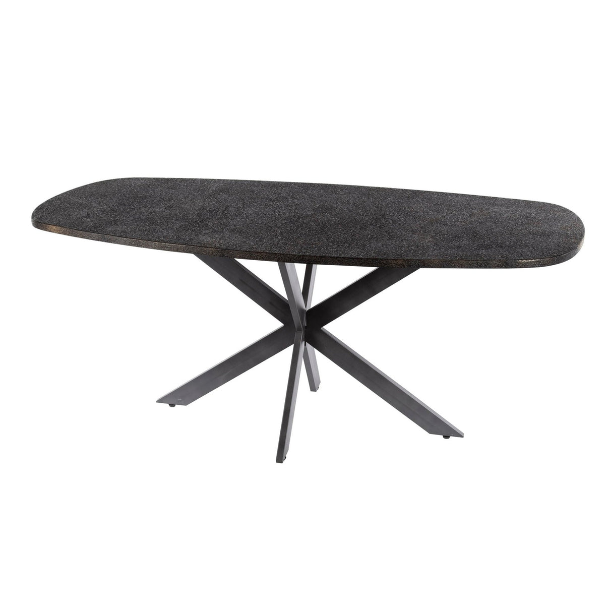 Dining Table Jax Danish Oval 180 cm - Grey Metallic 