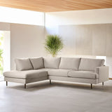 Romi 3-Seater Corner Sofa Beige