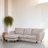 3-seater corner sofa Leah Beige