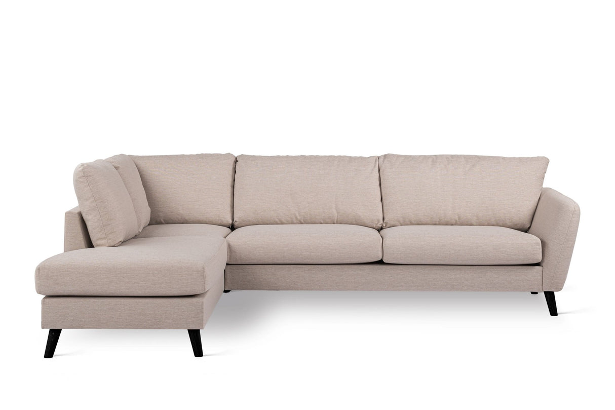 3-seater corner sofa Asher Beige