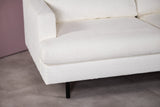 3-seater corner sofa niya bouclé white