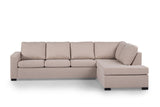 Vita 4-Seater Corner Sofa Fabric Beige