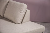 Vita 4-Seater Corner Sofa Fabric Beige