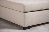 Vita 4-Seater Corner Sofa Fabric Beige