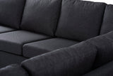 Blake Corner Sofa Fabric Anthracite