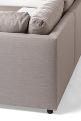 Jona U-Shaped Sofa Fabric Beige