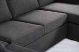 Paco Corner Sofa Anthracite