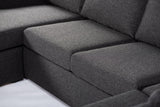 Paco Corner Sofa Anthracite