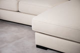 Corner sofa lyo fabric beige