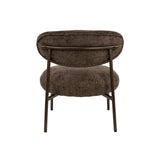 Juno Armchair - Fabric Brown - Compact & Comfortable 