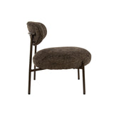 Juno Armchair - Fabric Brown - Compact & Comfortable 