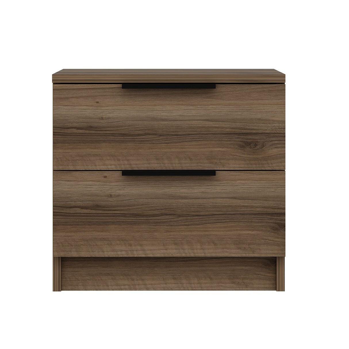 Bedside table Kala plus walnut melamine 54x40x47 cm