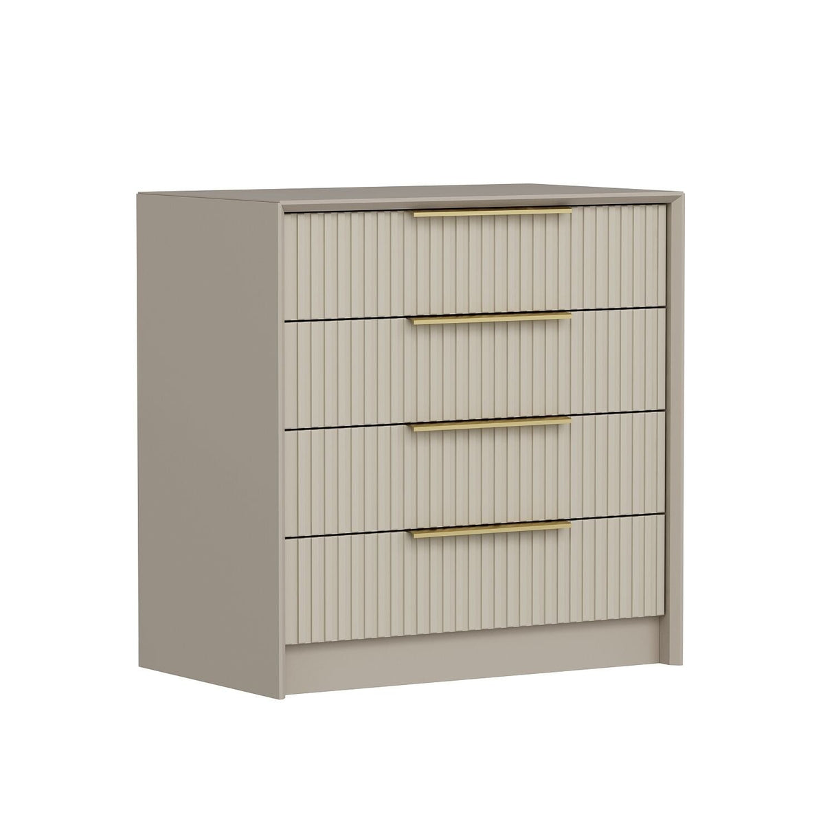 Chest of drawers Kala luxury stone melamine 72x77x45 cm