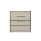 Chest of drawers Kala luxury stone melamine 72x77x45 cm