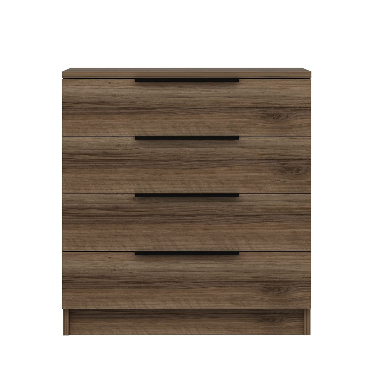 Chest of drawers Kala plus walnut melamine 73x77x42 cm