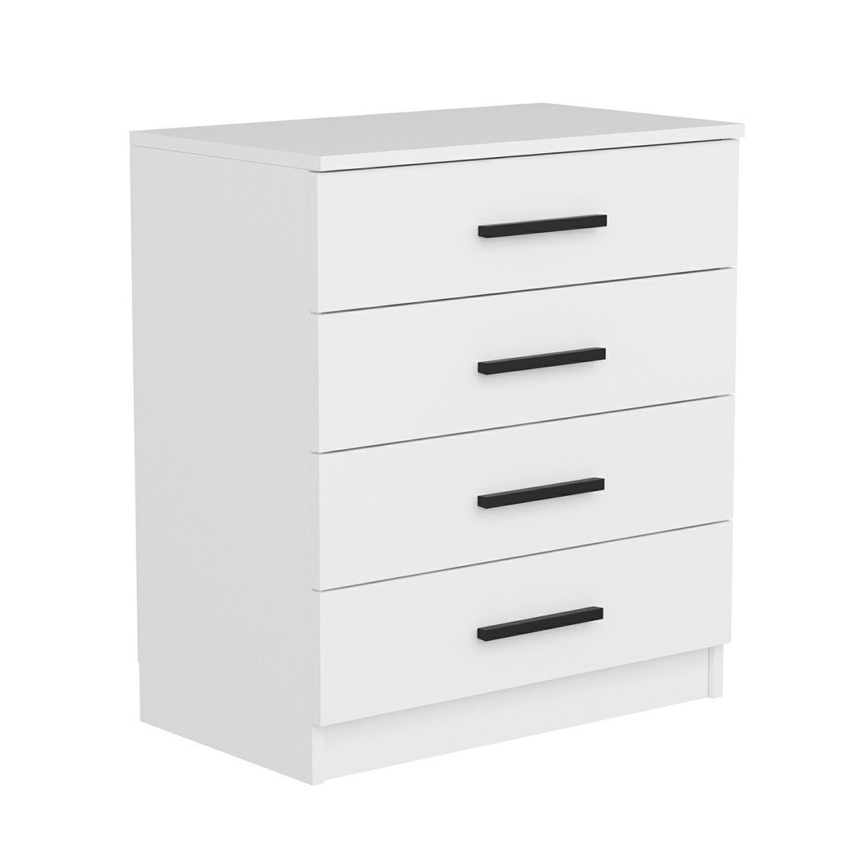 Chest of drawers bare anthracite melamine 70x42x79 cm