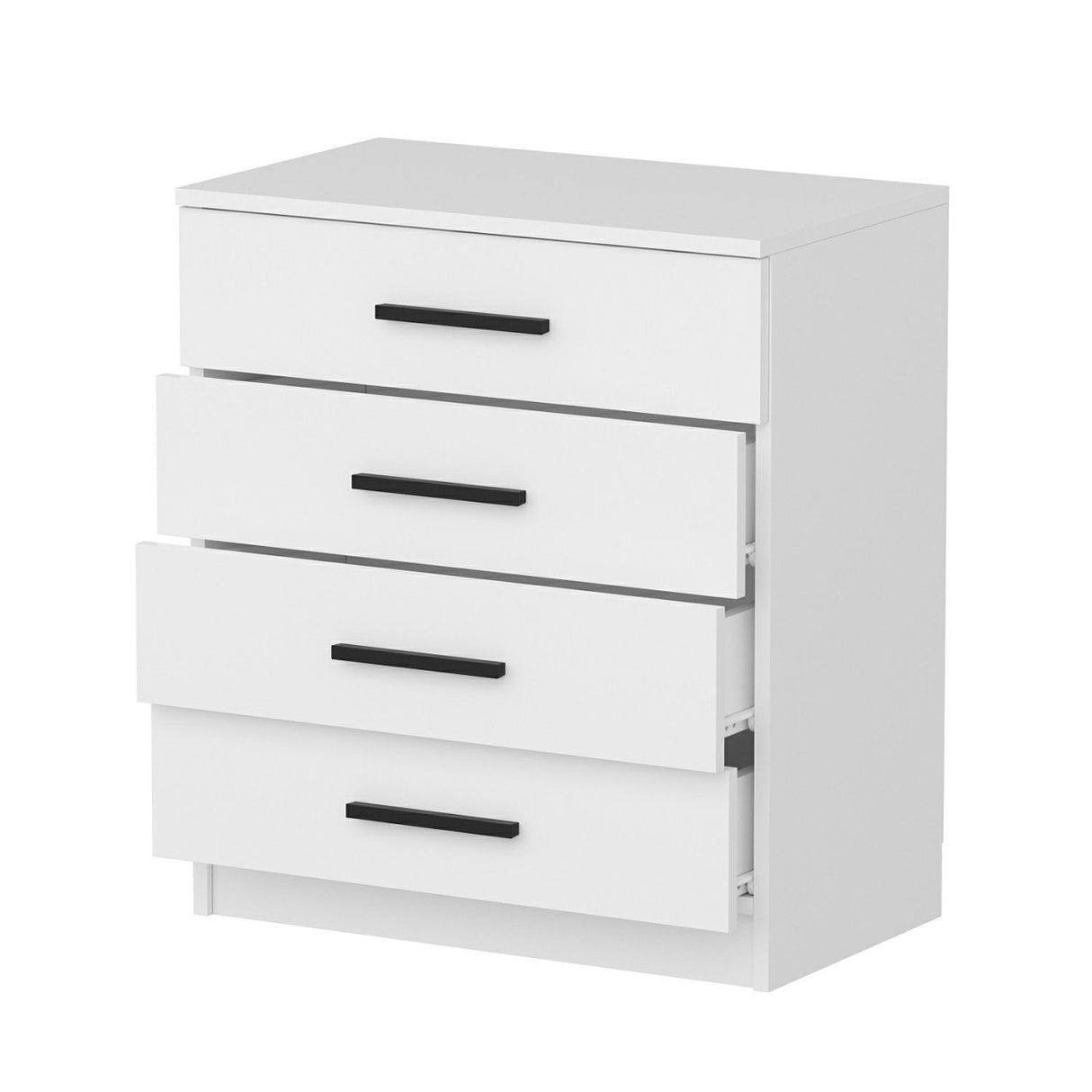 Chest of drawers bare anthracite melamine 70x42x79 cm