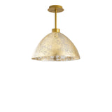 Hanglamp Goud Glas Crest