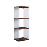 Bookcase Athos Walnut Dennenhout 40x120x35 cm