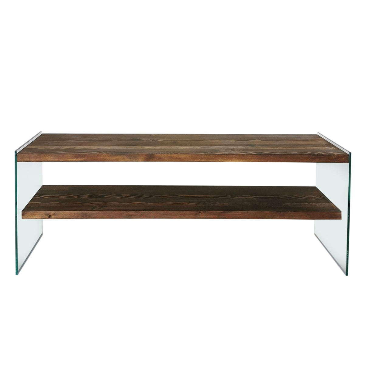 TV furniture Coral Walnut Dennenhout 120x45x35 cm