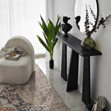 Dressing table cleopatra anthracite wood