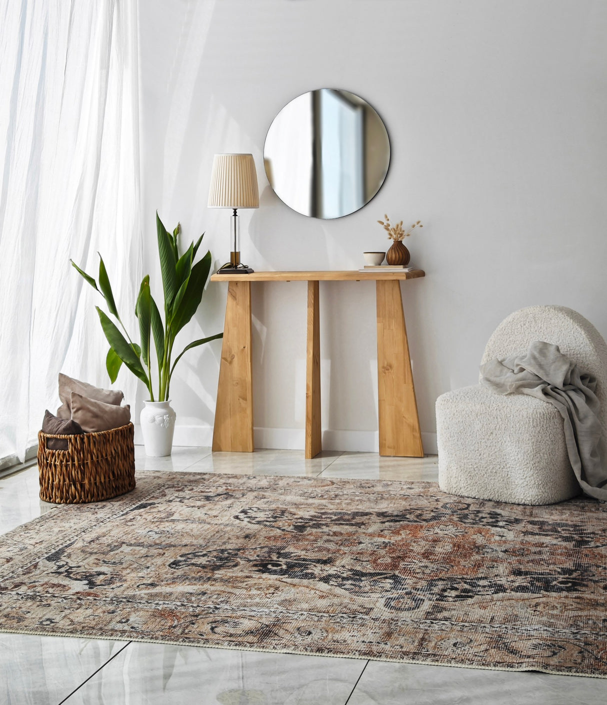 Dressing table cleopatra oak wood