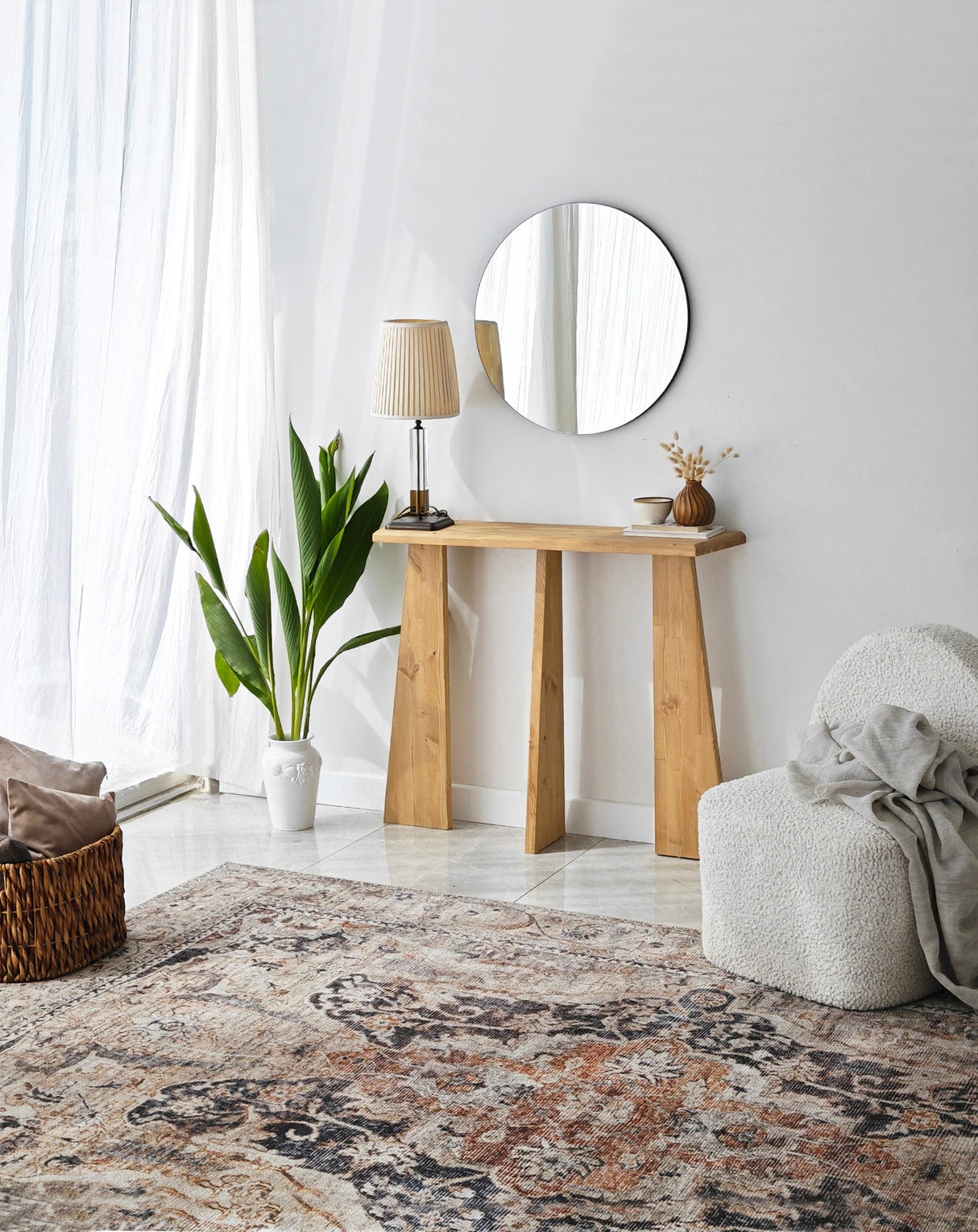 Dressing table cleopatra oak wood