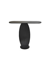 Dressing table Ellittica Anthracite Melamine 100x81x30 cm