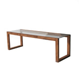 TV furniture via natural wood pine wooden wood 130x40x40 cm