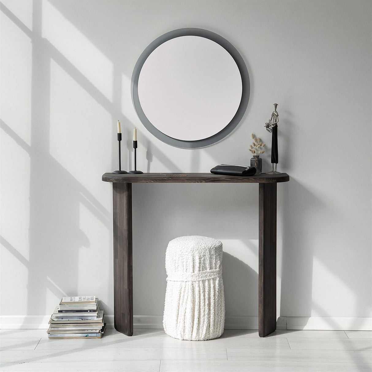 Dressing table ikigai anthracite wood