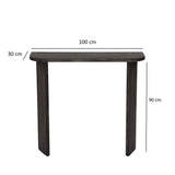 Dressing table ikigai anthracite wood