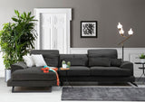 Corner sofa left Frido Anthracite