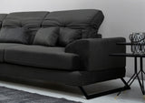 Corner sofa left Frido Anthracite