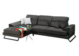 Corner sofa left Frido Anthracite