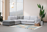 Corner sofa run gray
Light gray