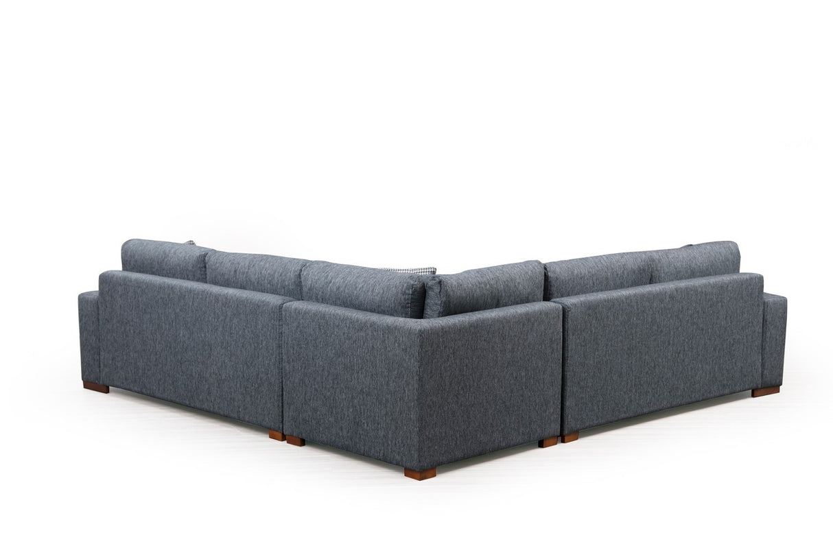 Corner sofa run anthracite