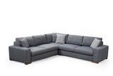 Corner sofa run anthracite