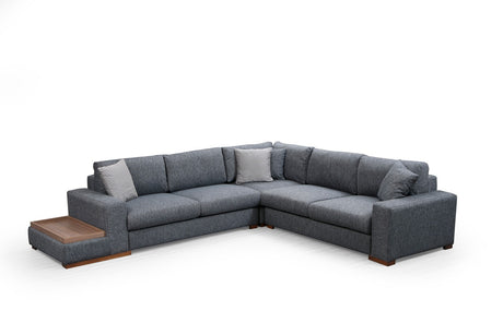 Corner sofa run anthracite