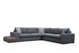 Corner sofa run anthracite