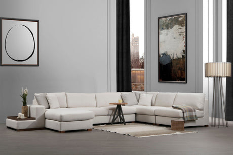 Corner sofa run beige