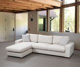 Corner sofa run beige