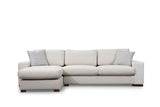 Corner sofa run beige